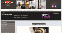 Desktop Screenshot of elkacoif.fr